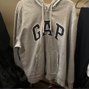 grey gap hoodie